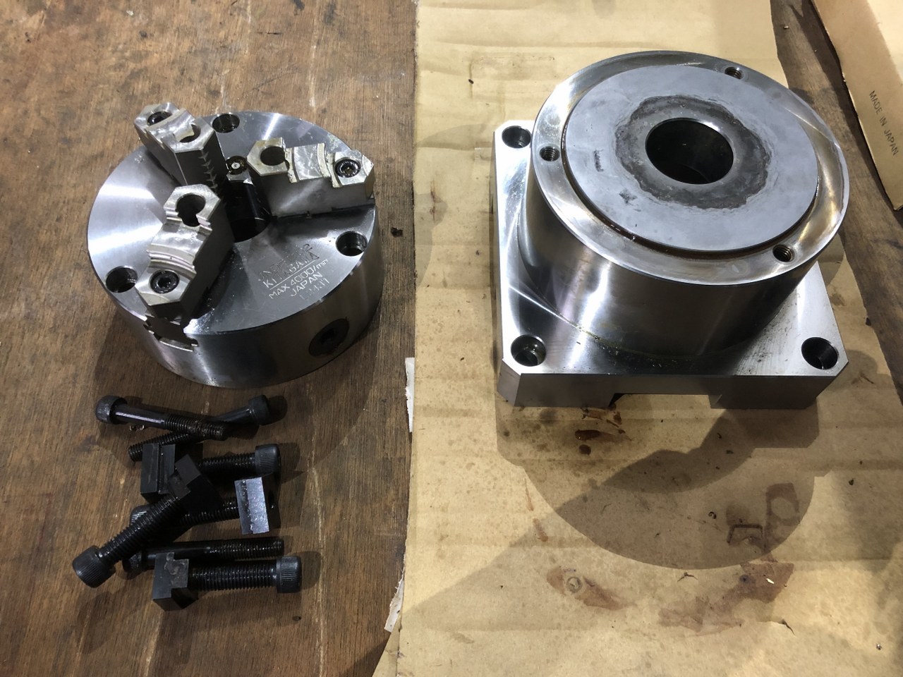 中古Scroll chuck 【3爪スクロールチャック】JN06T102 北川/KITAGAWA
