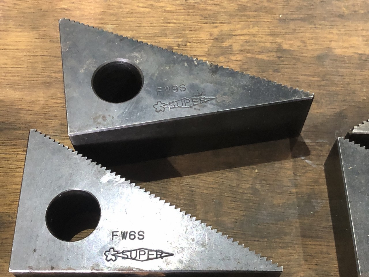 中古その他クランプ治具 【クランプ１山】FW6S/FW9S/FPB-18200P/FPB-22250P スーパー/SUPER