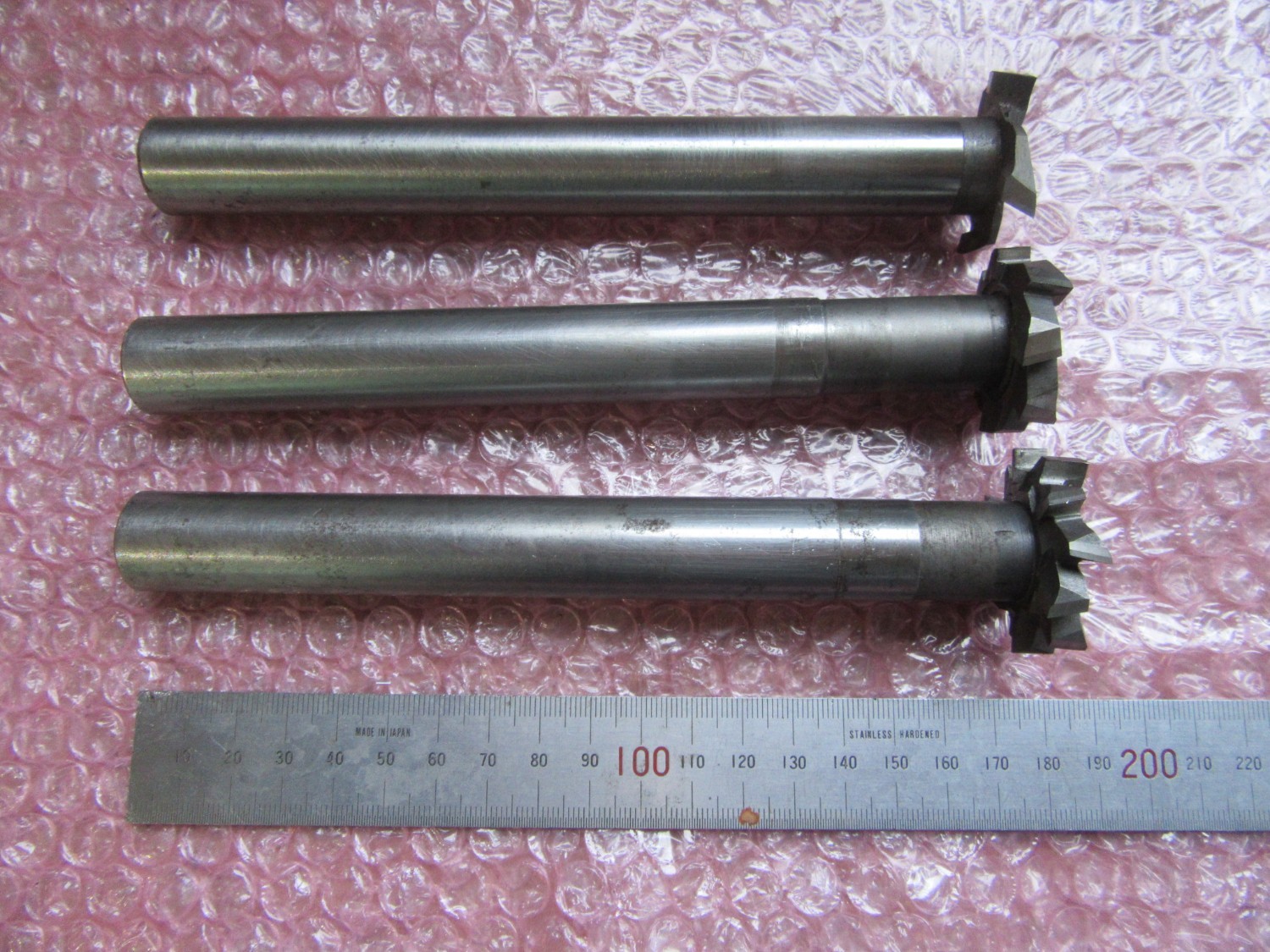 中古その他 【Tスロットカッター3本】φ19.95 不明