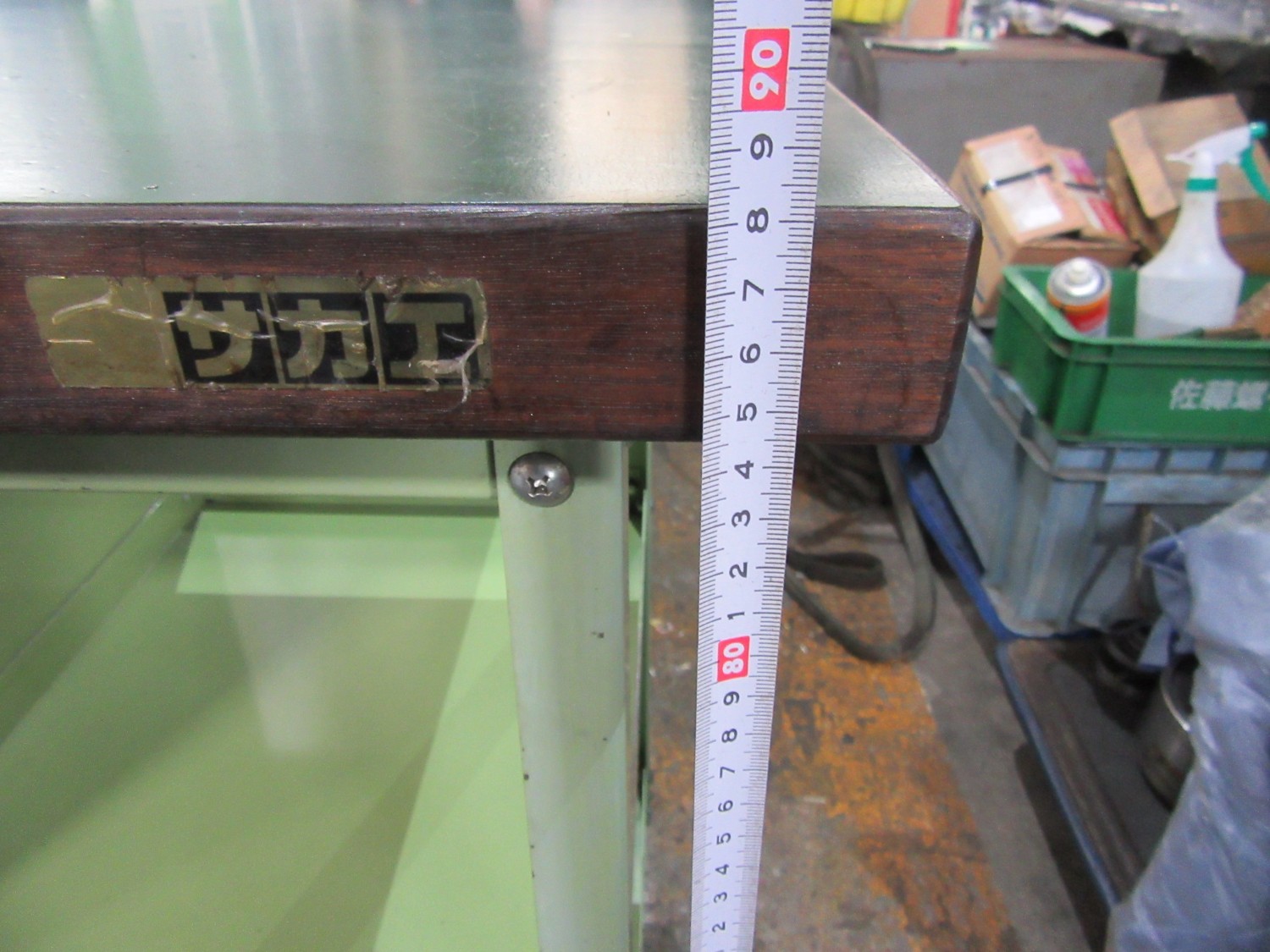 中古Work desk 【作業台】W1000xD600xH880(mm) サカエ/SAKAE