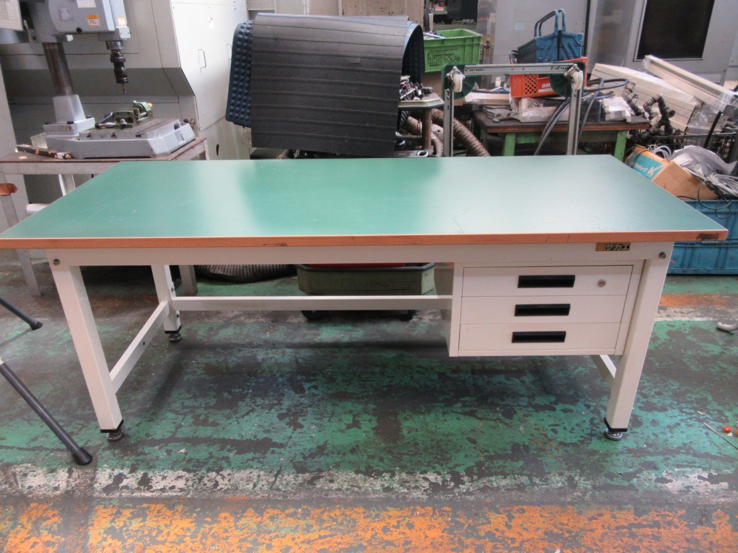 中古キャビネット類 【作業台】W1800xD750xH725mm サカエ