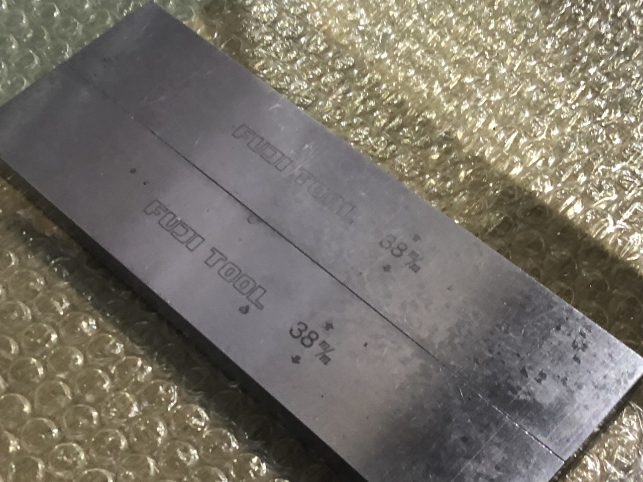 中古その他測定工具・基準器・試験機 【精密スチールパラレル】SP-140 フジツールFUJI TOOL