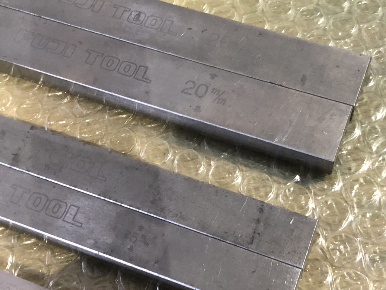 中古その他測定工具・基準器・試験機 【精密スチールパラレル】SP-140 フジツールFUJI TOOL