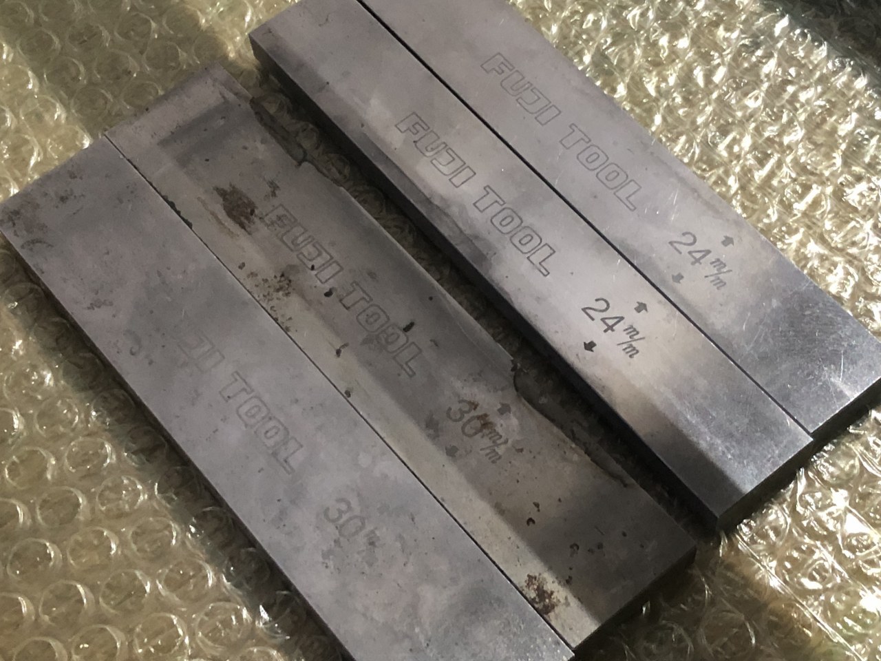 中古その他測定工具・基準器・試験機 【精密スチールパラレル】SP-140 フジツールFUJI TOOL