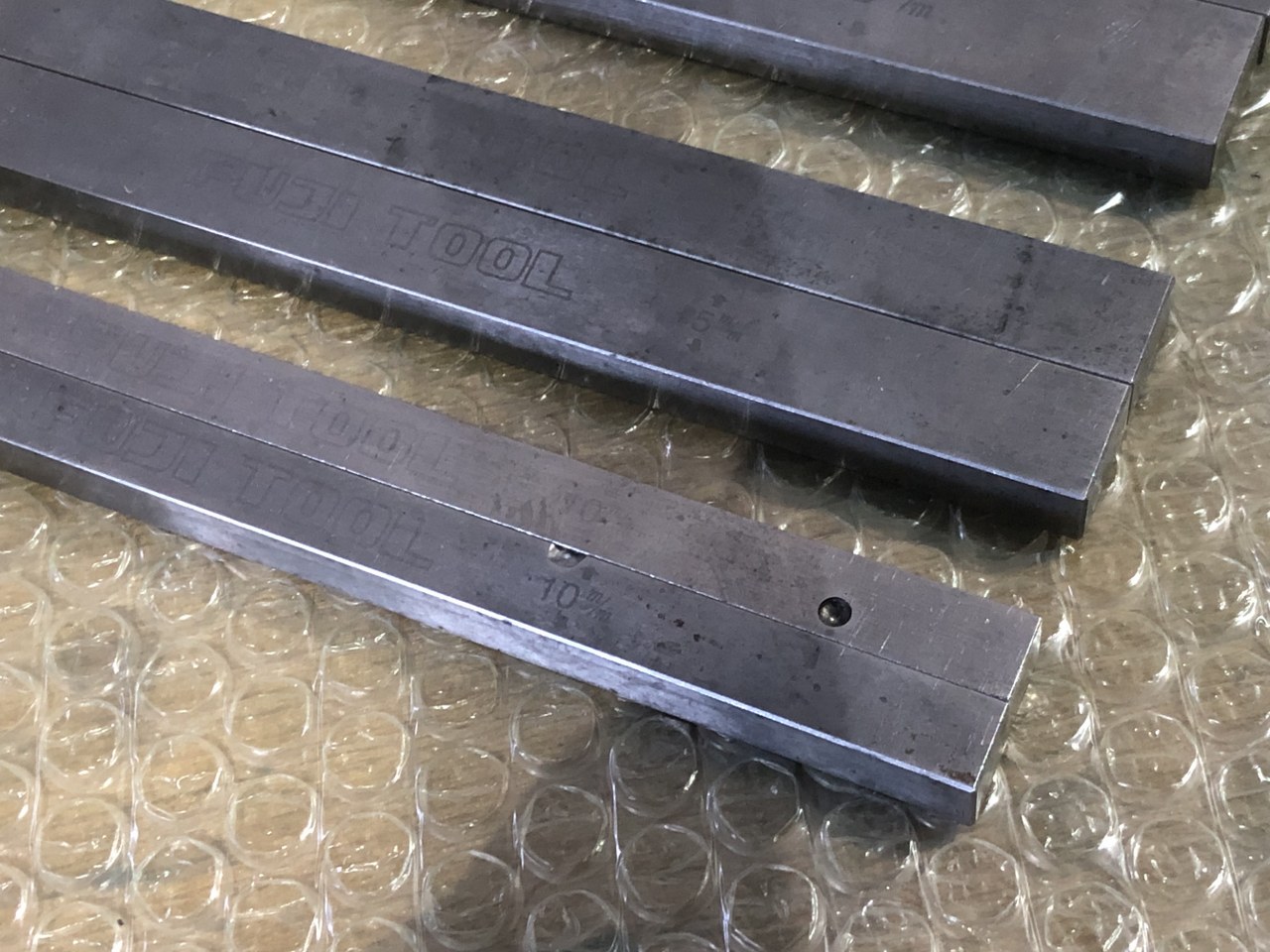中古その他測定工具・基準器・試験機 【精密スチールパラレル】SP-140 フジツールFUJI TOOL
