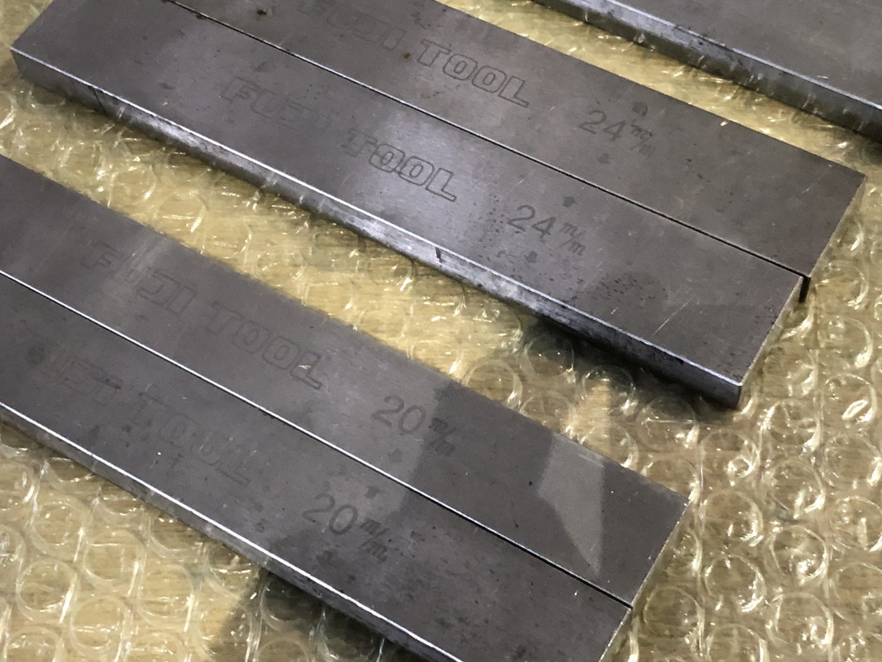 中古その他測定工具・基準器・試験機 【精密スチールパラレル】SP-140 フジツールFUJI TOOL