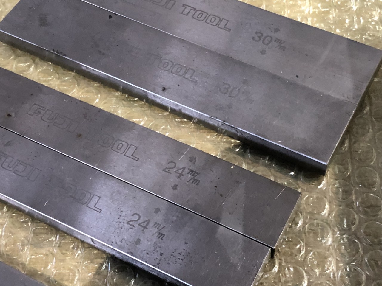 中古その他測定工具・基準器・試験機 【精密スチールパラレル】SP-140 フジツールFUJI TOOL