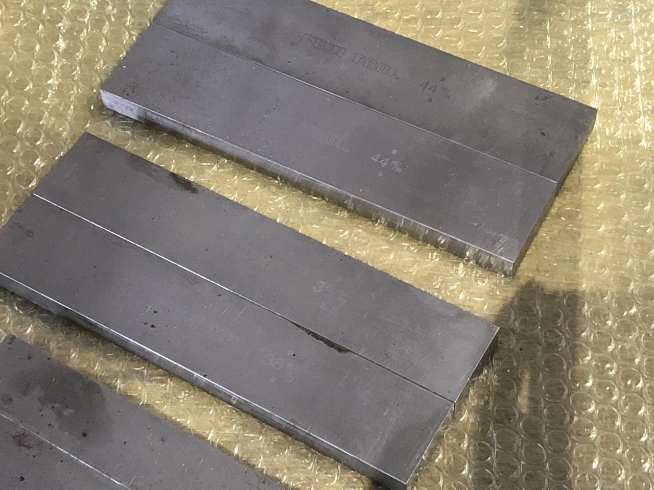 中古その他測定工具・基準器・試験機 【精密スチールパラレル】SP-140 フジツールFUJI TOOL