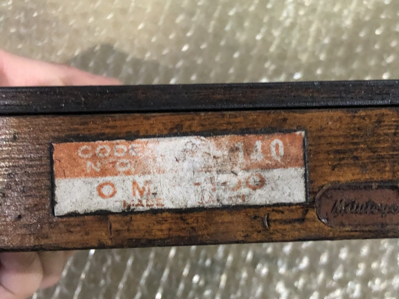 中古Outside micrometer 【外側マイクロメーター】不明 ミツトヨ/Mitutoyo