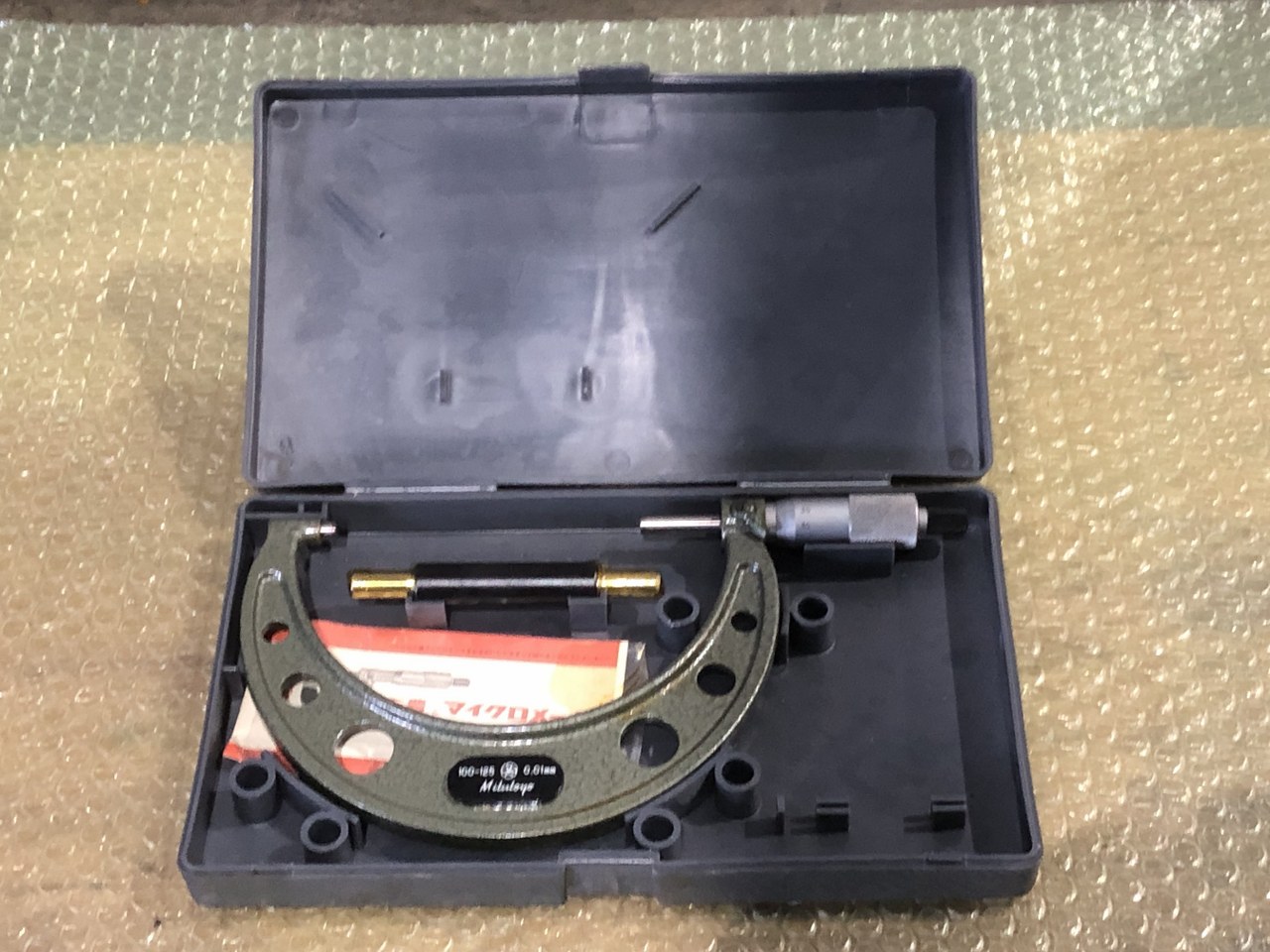 中古外側マイクロメーター 【外側マイクロメーター】103-141（OM-125） ミツトヨ/Mitutoyo