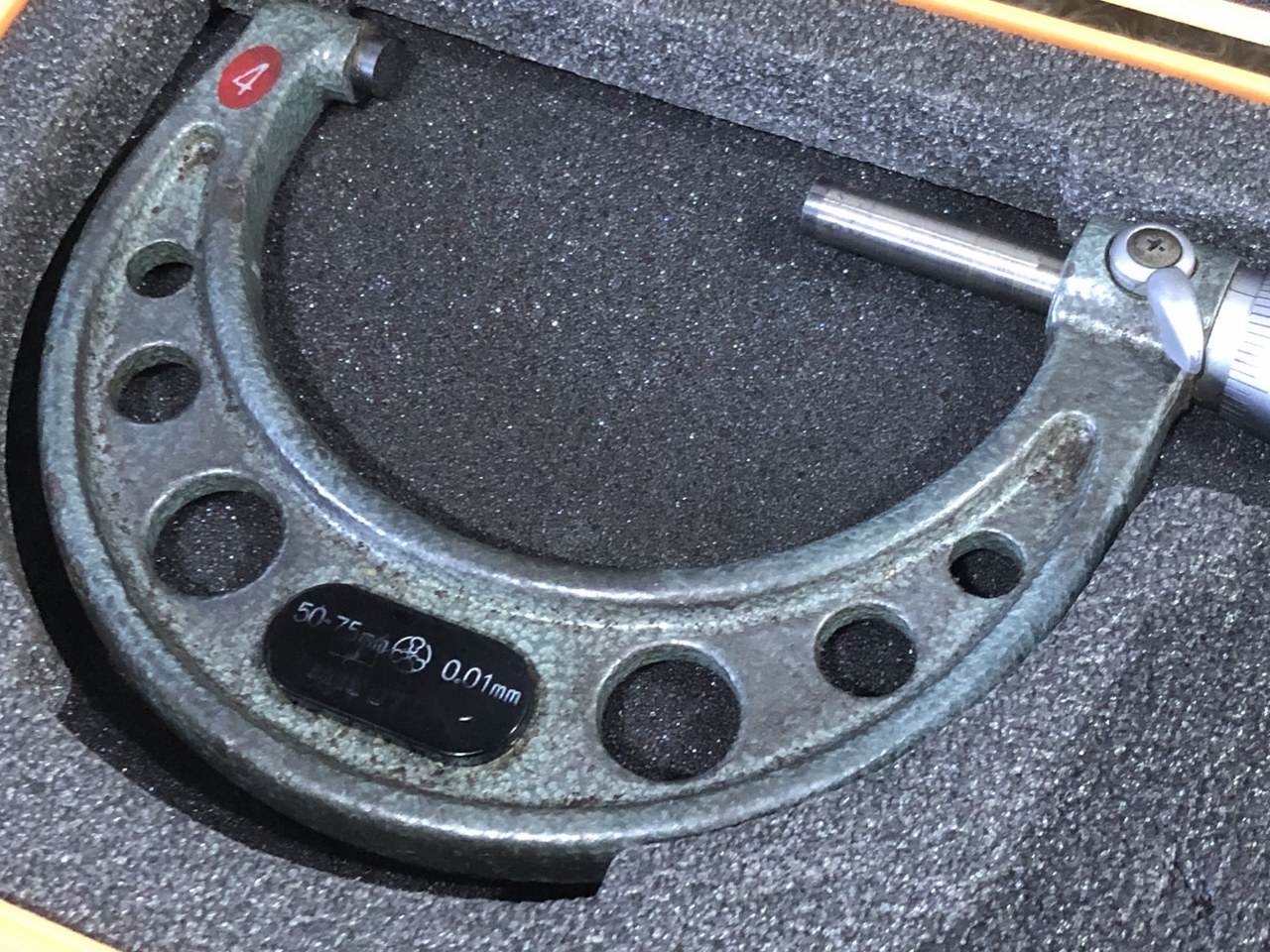 中古Outside micrometer 【外側マイクロメーター】不明 ミツトヨ/Mitutoyo