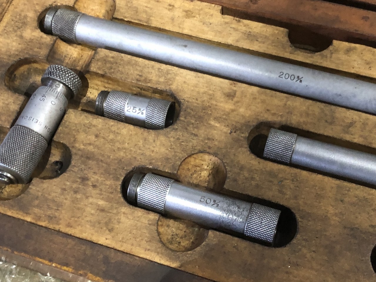 中古内側マイクロメーター 【内径マイクロメータ】50-200ｍｍ NIPPON SEISOKUKI