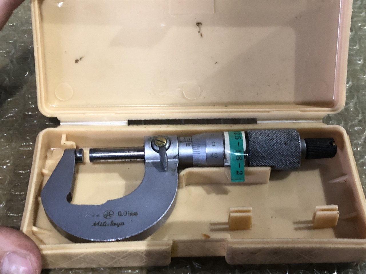 中古Outside micrometer 【外側マイクロメータ】不明 ミツトヨ/Mitutoyo