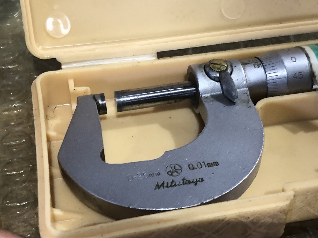 中古Outside micrometer 【外側マイクロメータ】不明 ミツトヨ/Mitutoyo