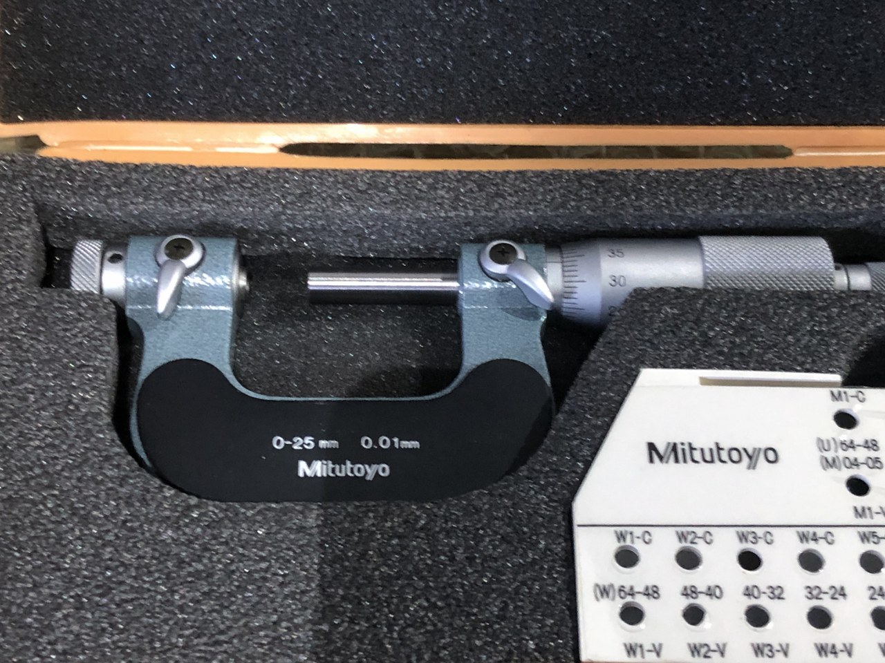 中古Other(Micrometer) 【替駒式ねじマイクロメータ】126-125　TMC-25 ミツトヨ/Mitutoyo