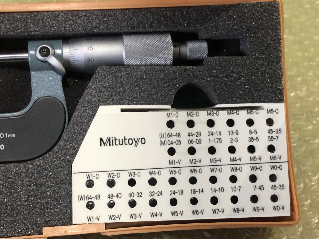 中古Other(Micrometer) 【替駒式ねじマイクロメータ】126-125　TMC-25 ミツトヨ/Mitutoyo