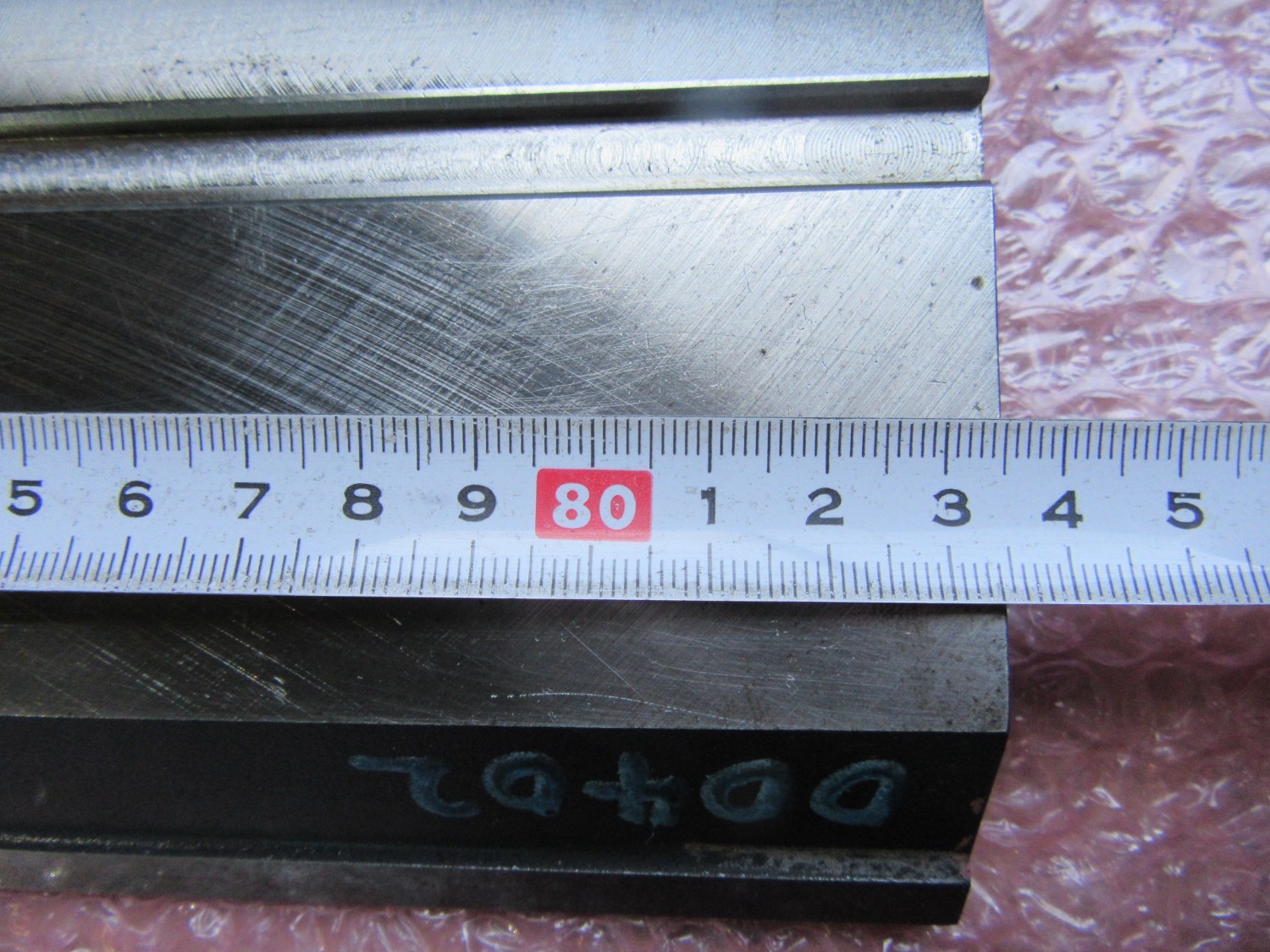 中古その他ベンダー金型冶具 【ベンダー金型】 4-0.2耐圧100t/mm(E-6A)長835  アマダ