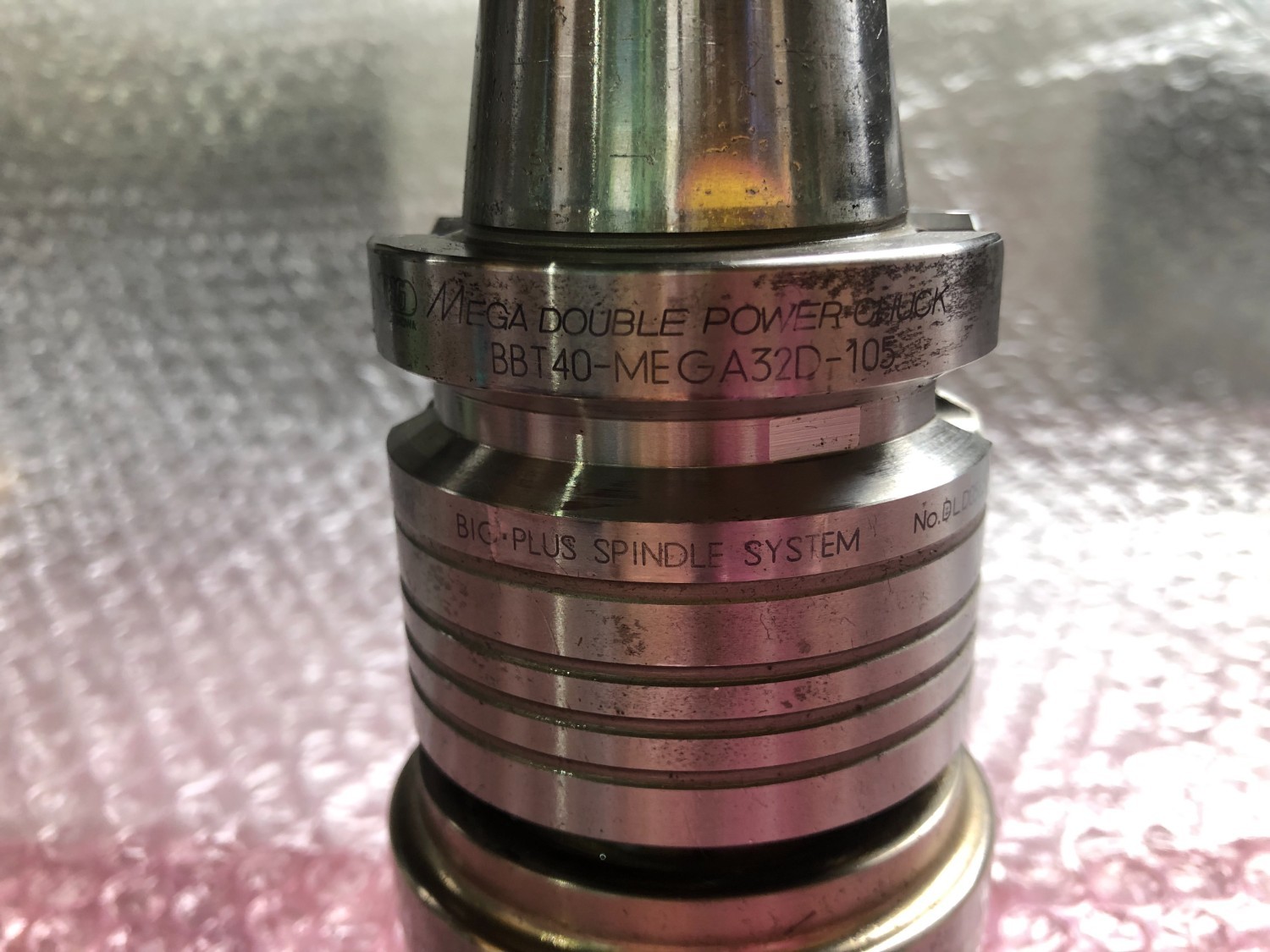 中古BBT40 【メガダブルパワーチャック】BBT40-MEGA32D-105 BIG/ビッグ