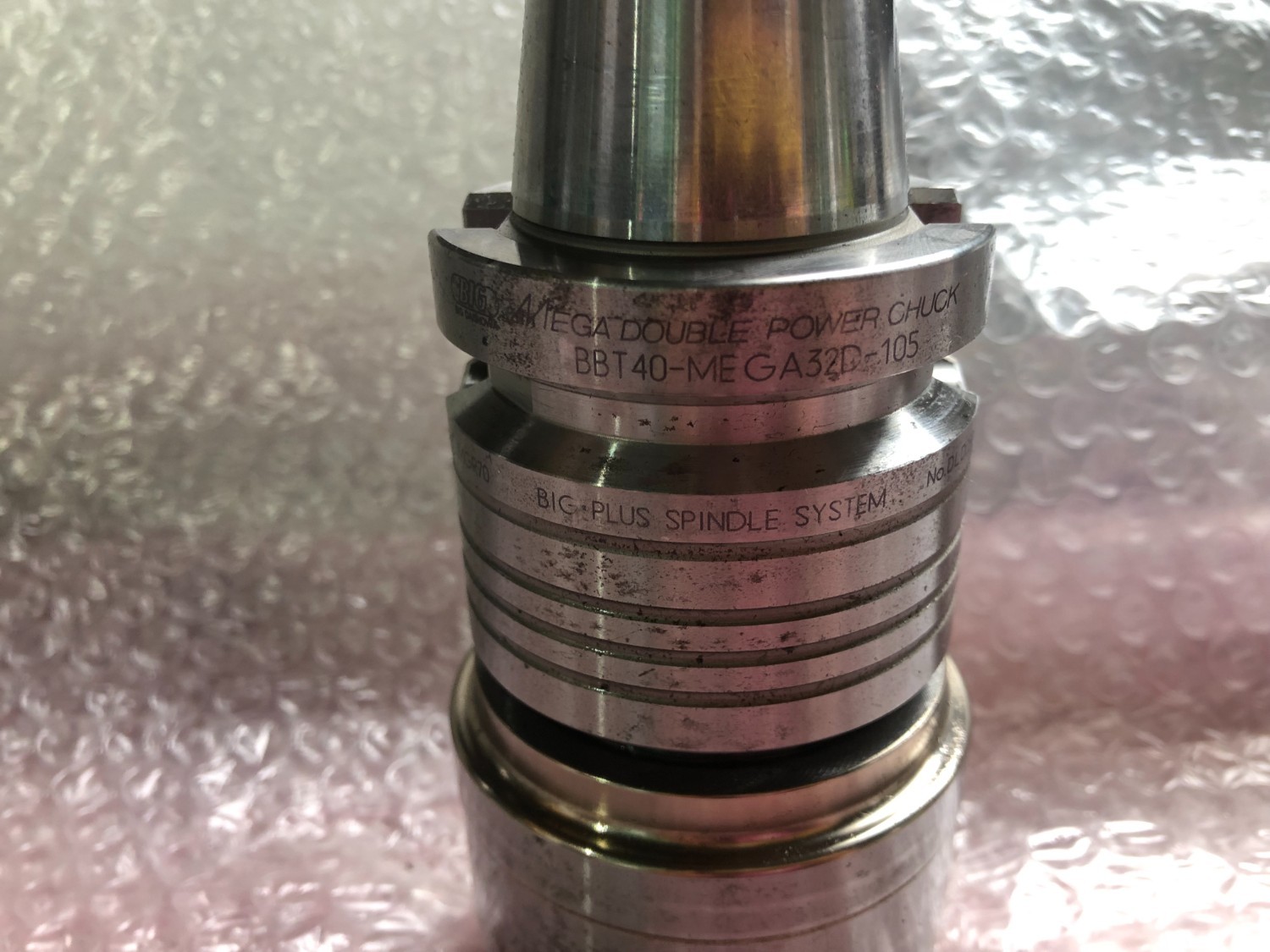中古BBT40 【メガダブルパワーチャック】BBT40-MEGA32D-105 BIG/ビッグ