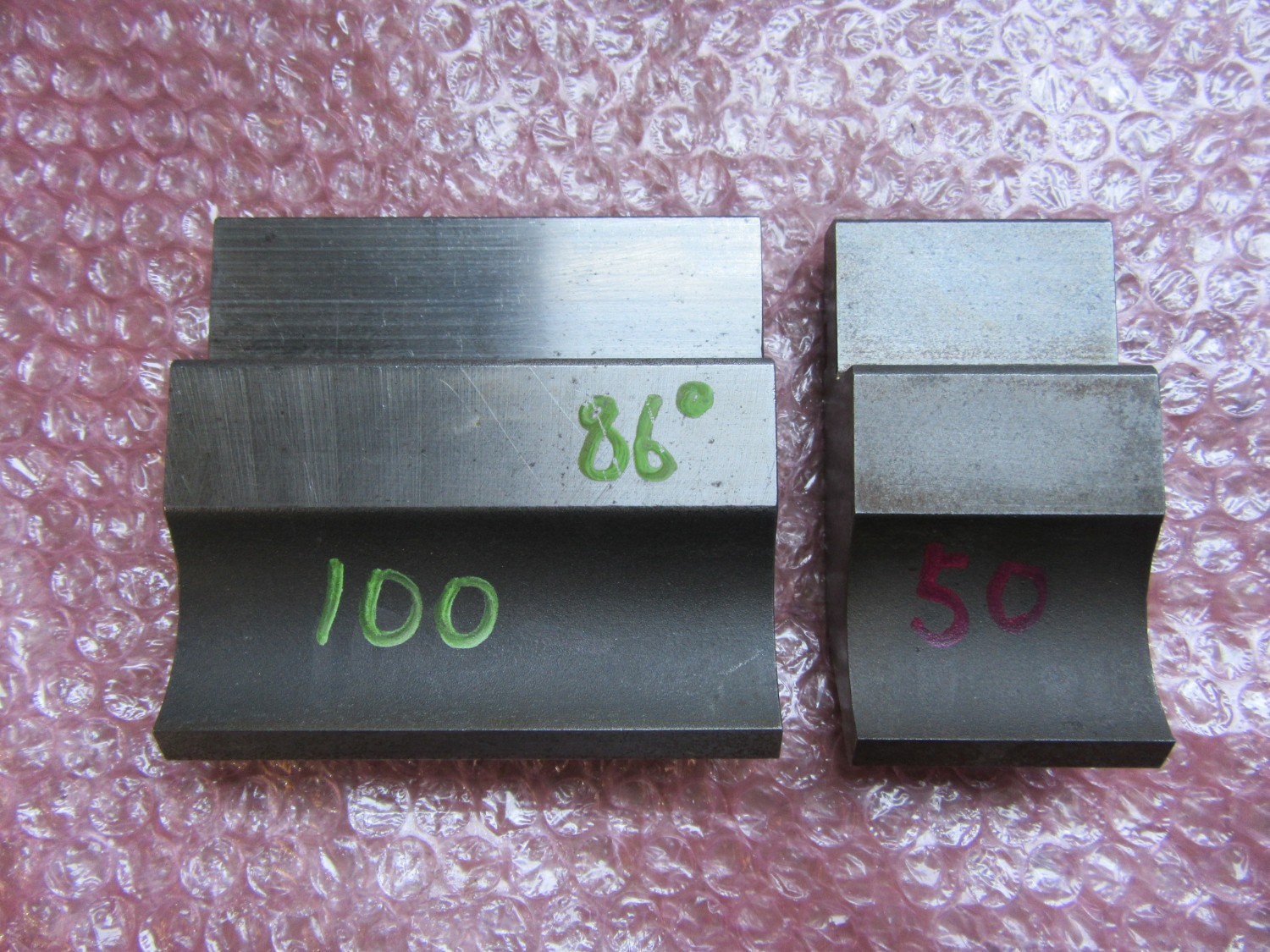 中古Other goods for vendor 【ベンダー金型2個】長100,50ｍｍ　 不明