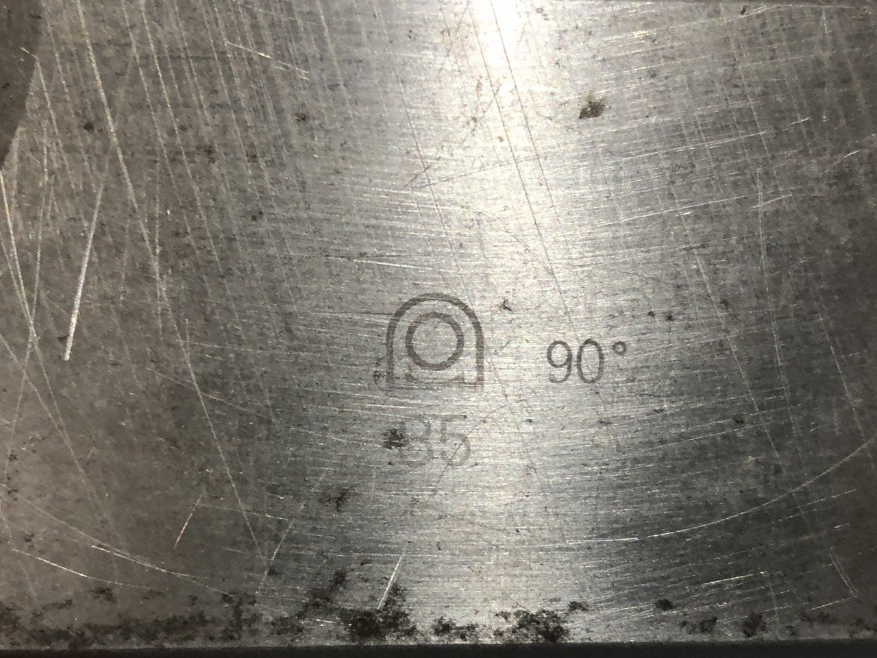 中古上型 【ベンダー金型(パンチ)】90° AMADAと不明