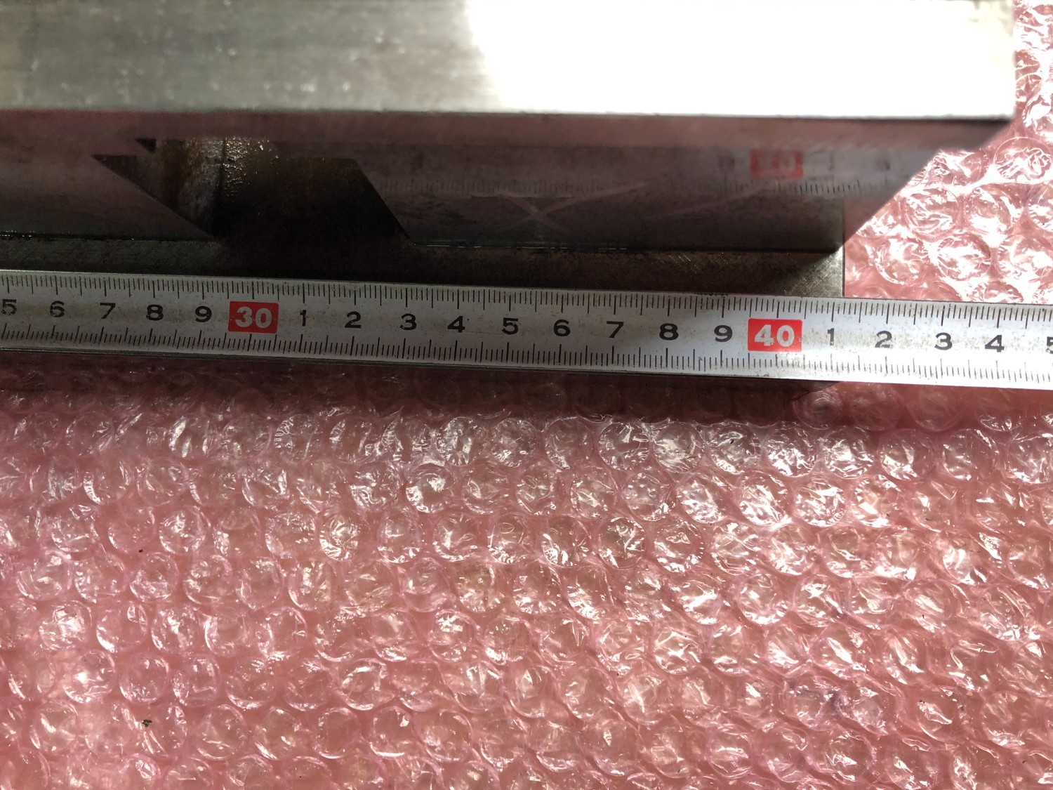 中古ベンダー用品 【ベンダー金型】全長 412mm 不明