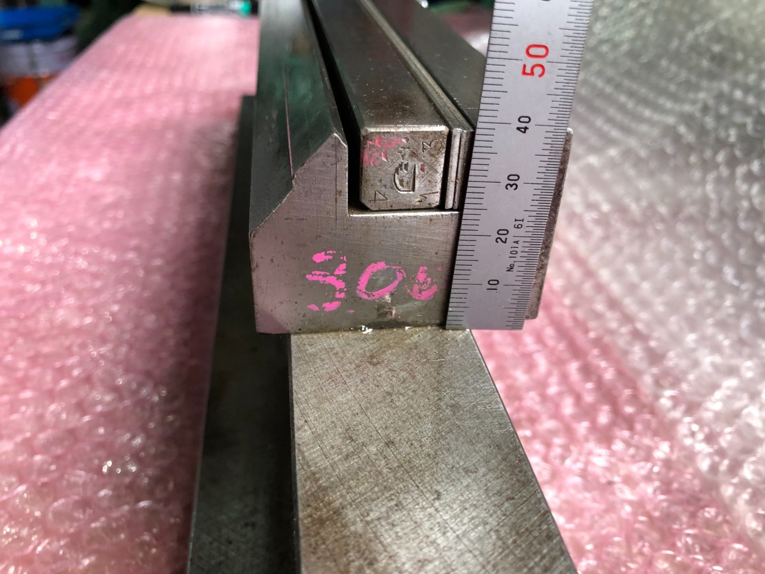 中古ベンダー用品 【ベンダー金型】全長 412mm 不明