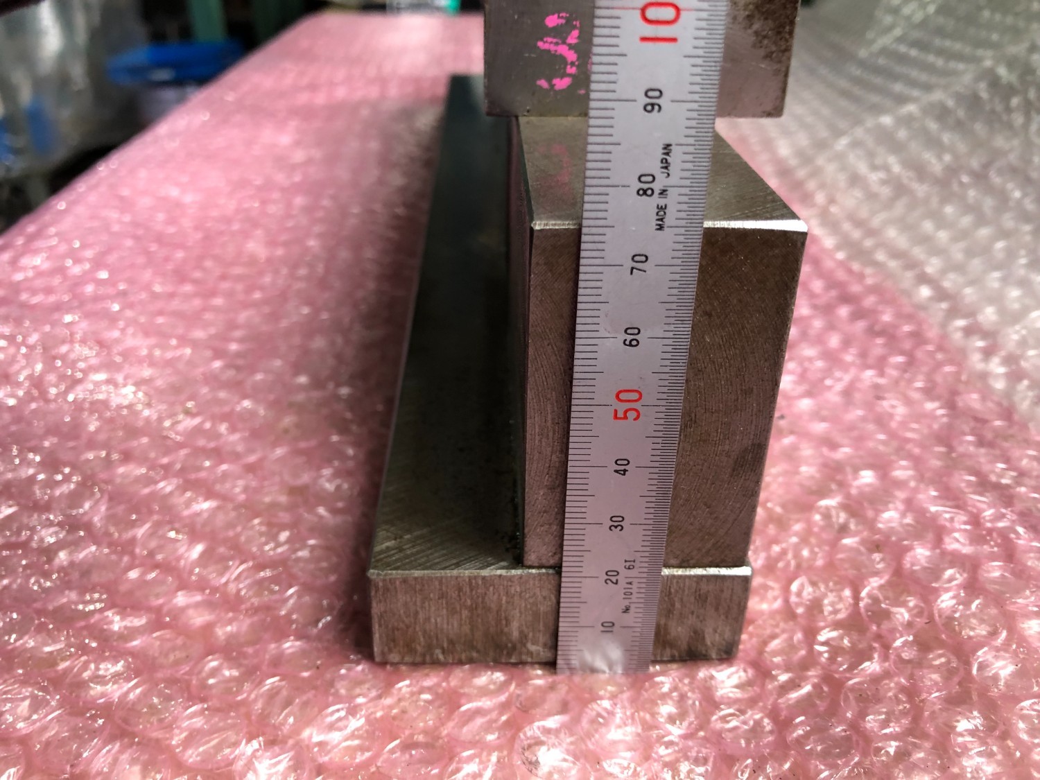 中古ベンダー用品 【ベンダー金型】全長 412mm 不明