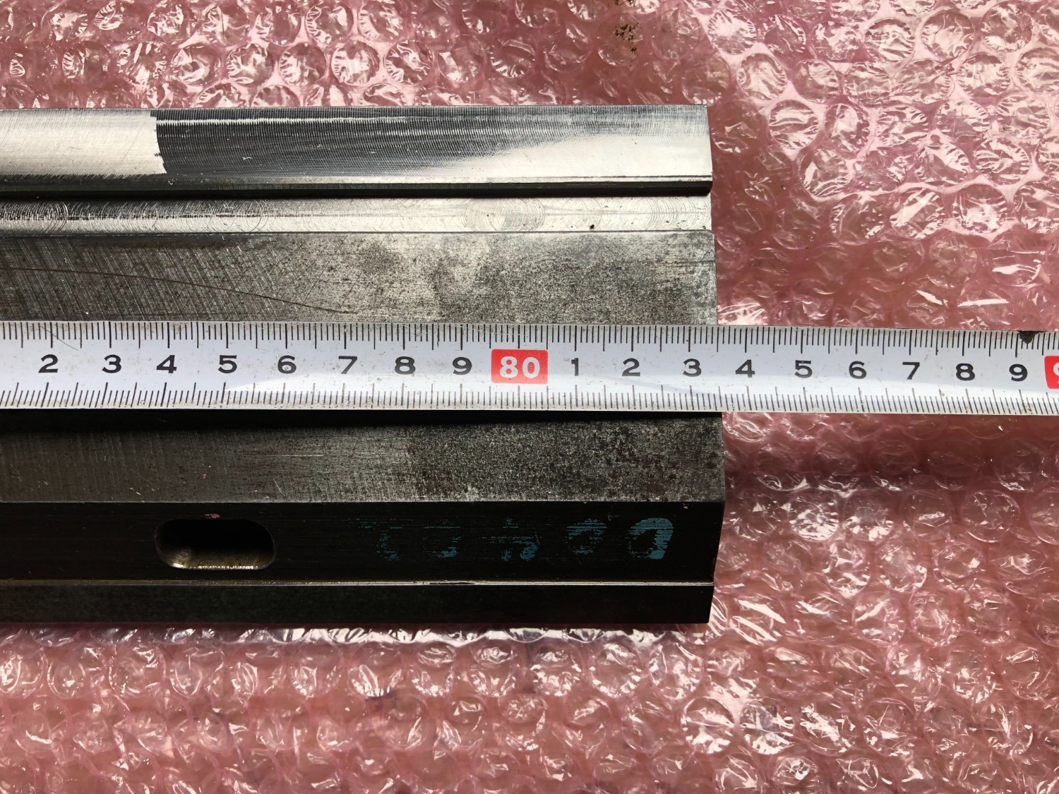中古ベンダー用品 【ベンダー金型】全長 835mm 不明