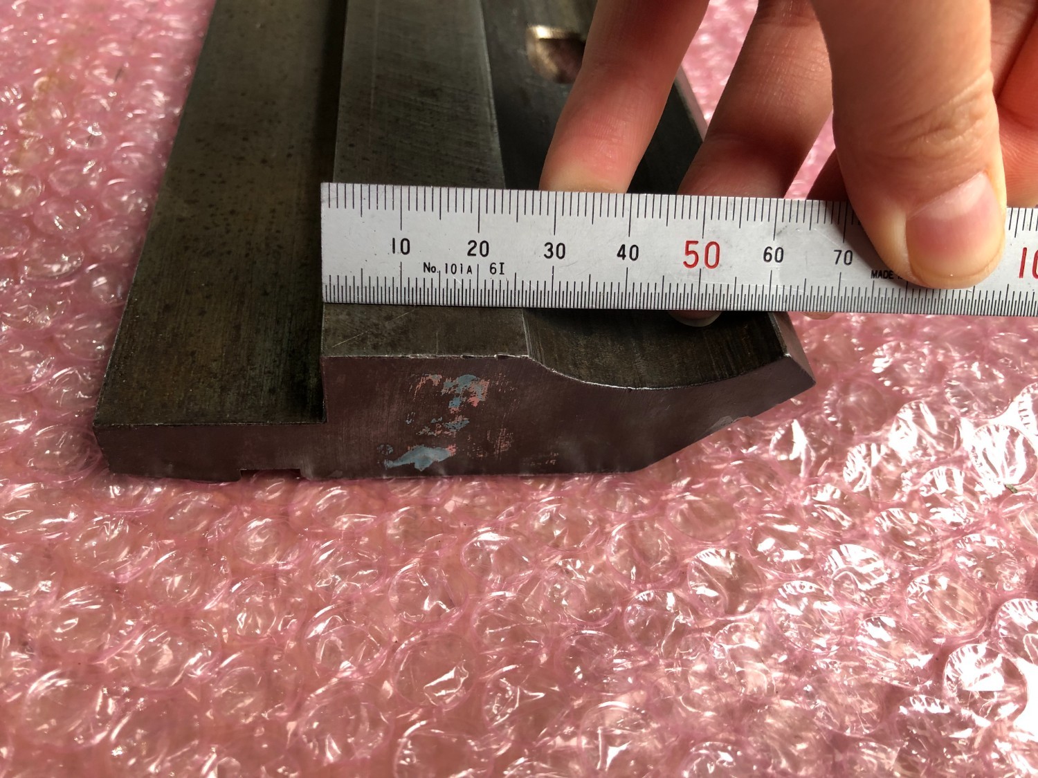 中古ベンダー用品 【ベンダー金型】全長 835mm 不明