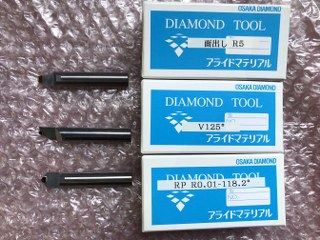 中古その他 【ダイヤモンドツール3個】PF-55106,PF-47156,PF-67076 アライドマテリアル