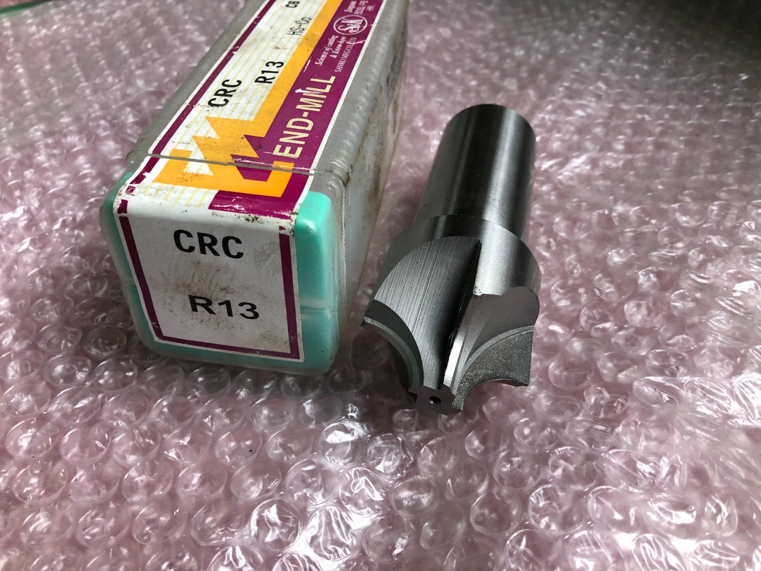 中古エンドミル 【コーナーラウンジングカッター】CRC-R13 S&K/三興製作所