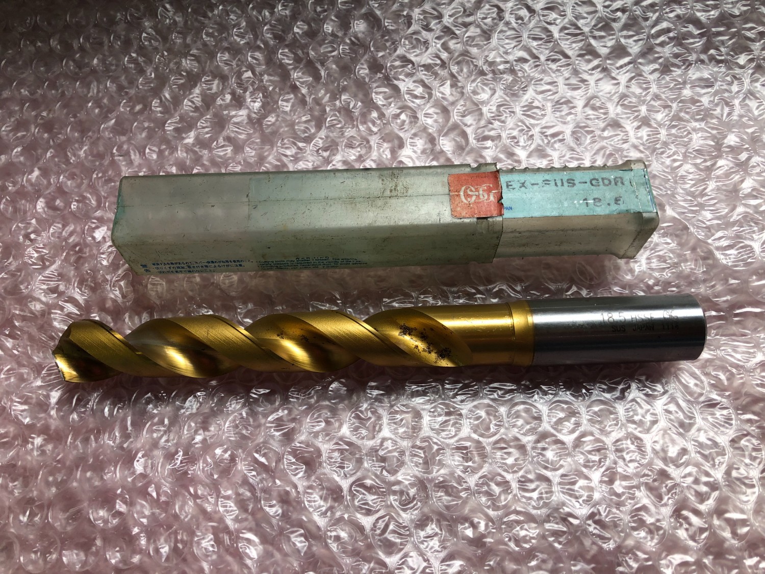 中古ドリル 【ゴールドドリル】18.5 HSSE OSG/ オーエスジー