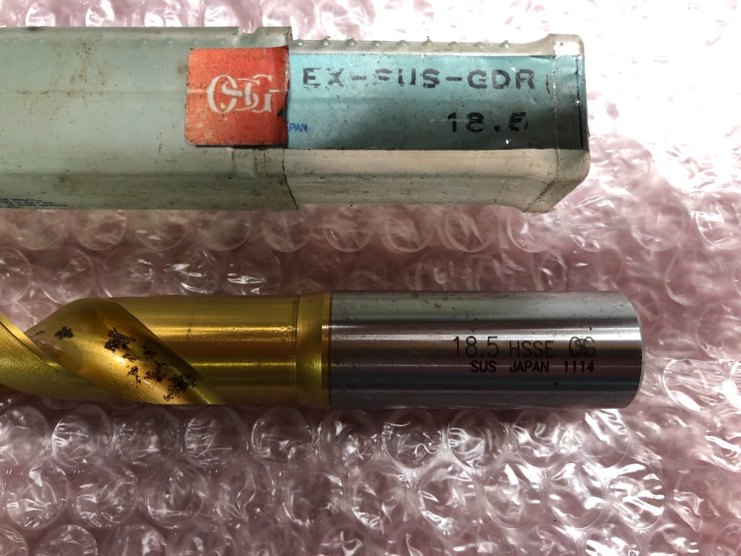 中古ドリル 【ゴールドドリル】18.5 HSSE OSG/ オーエスジー