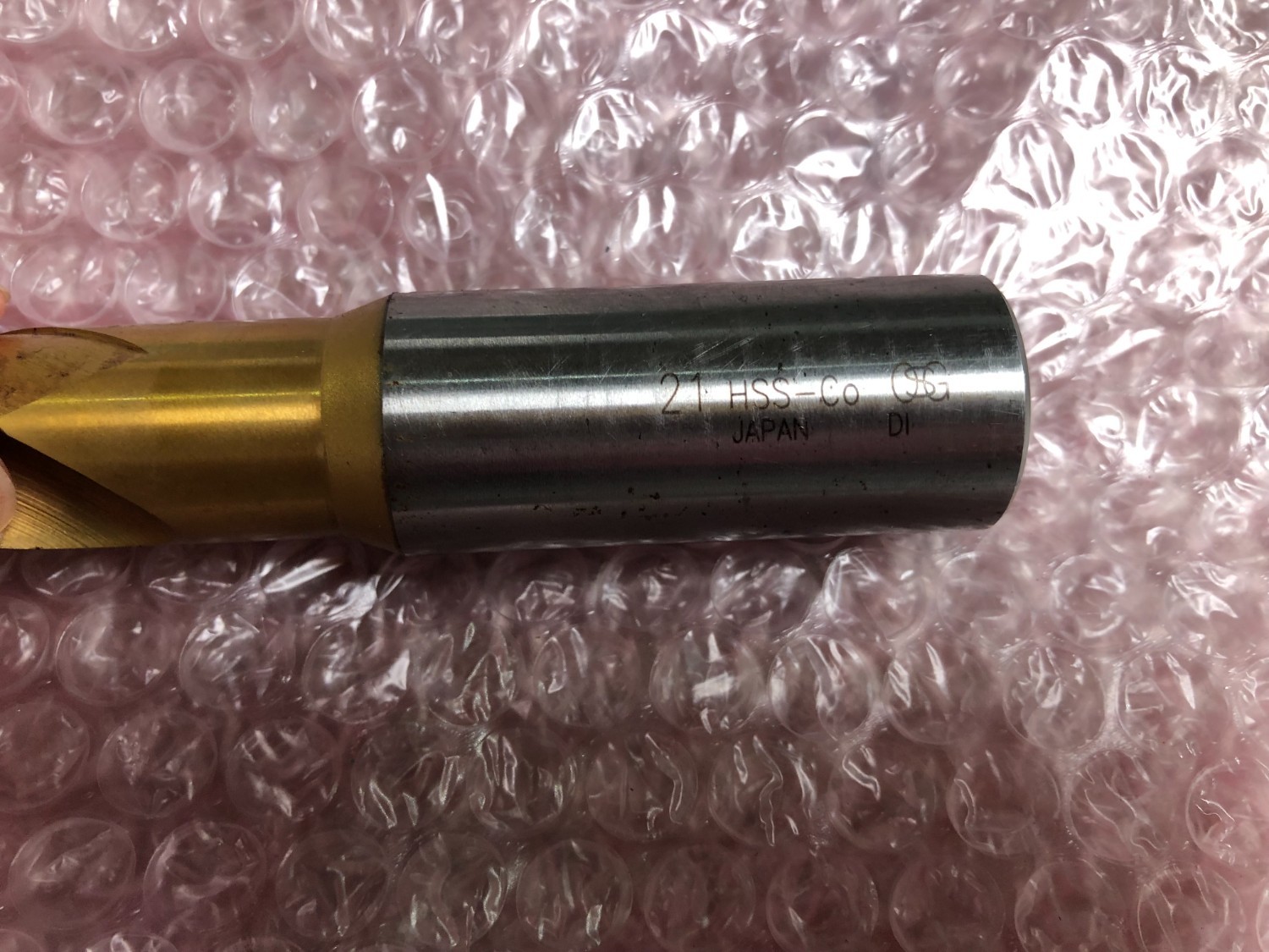 中古ドリル 【ゴールドドリル】21 HSS-Co OSG/ オーエスジー