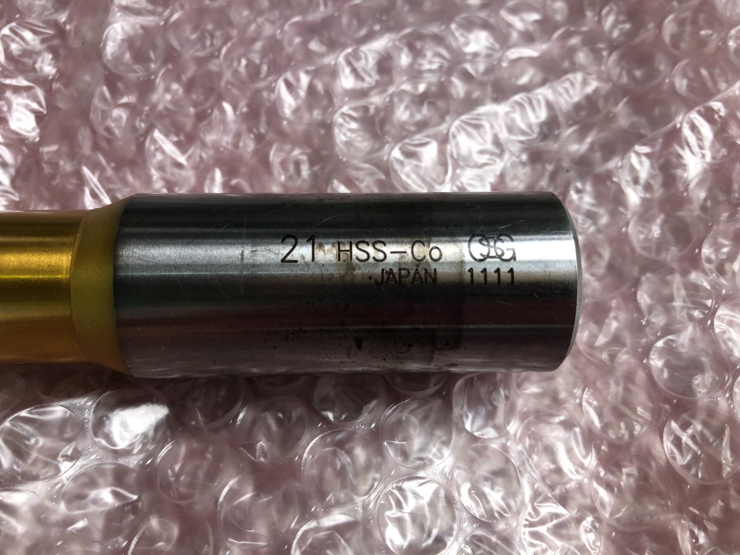 中古ドリル 【ゴールドドリル】21 HSS-Co OSG/ オーエスジー