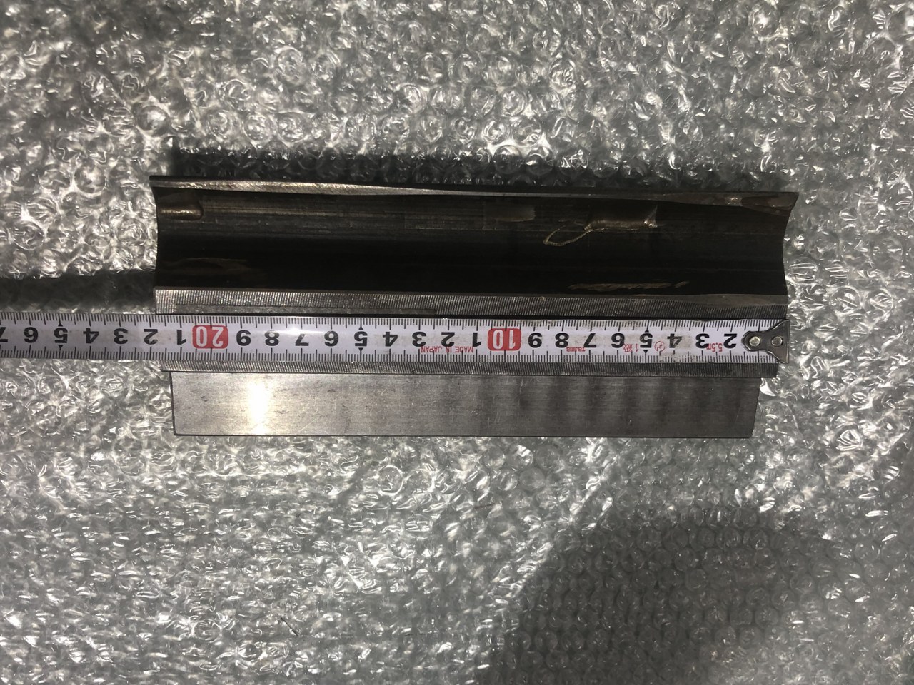 中古下型 【ベンダー金型(パンチ)】L218 不明