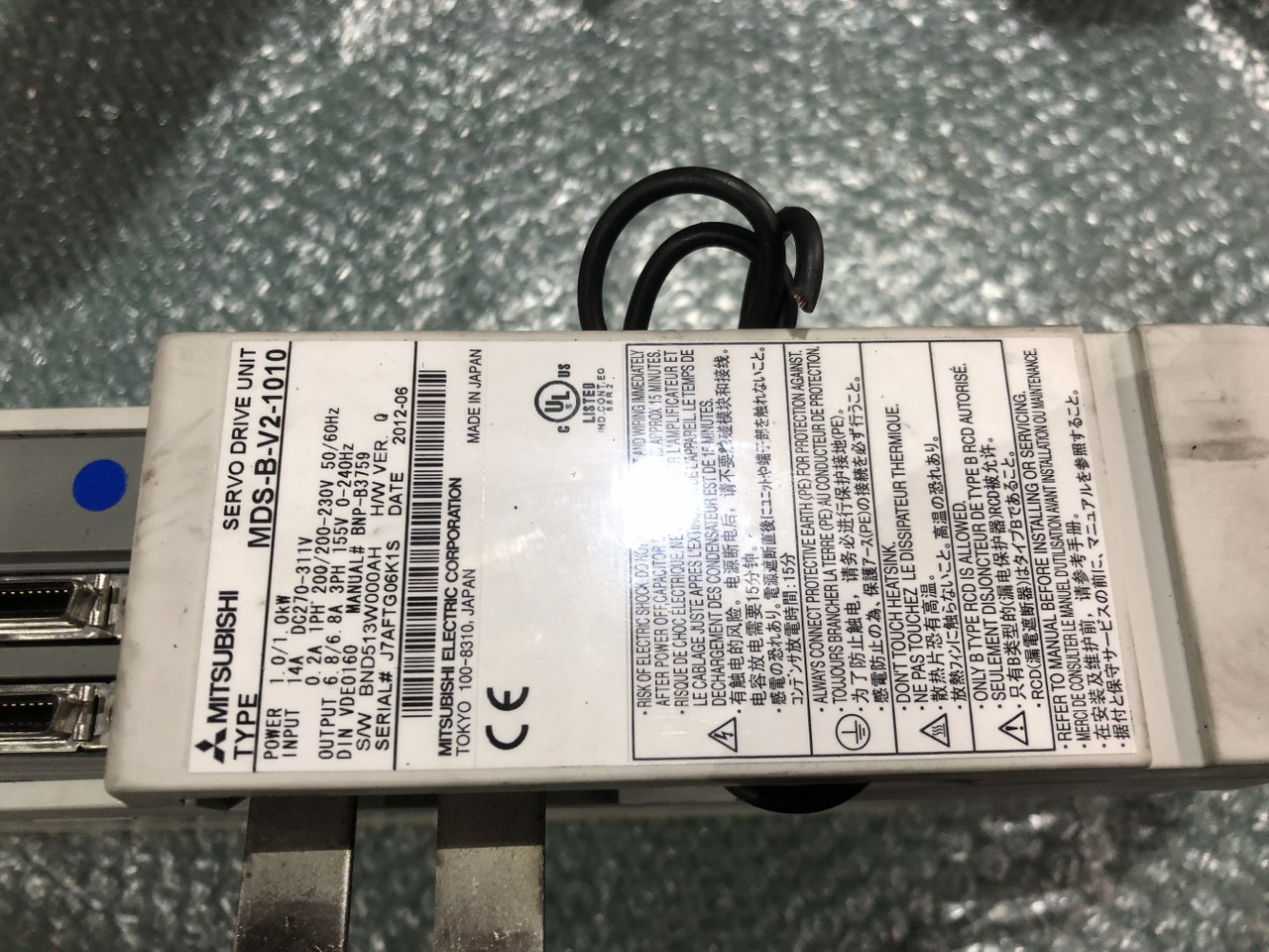 中古お買い得品・1山販売等 【サーボドライブユニット】MDS-B-V2-1010 三菱/MITSUBISHI