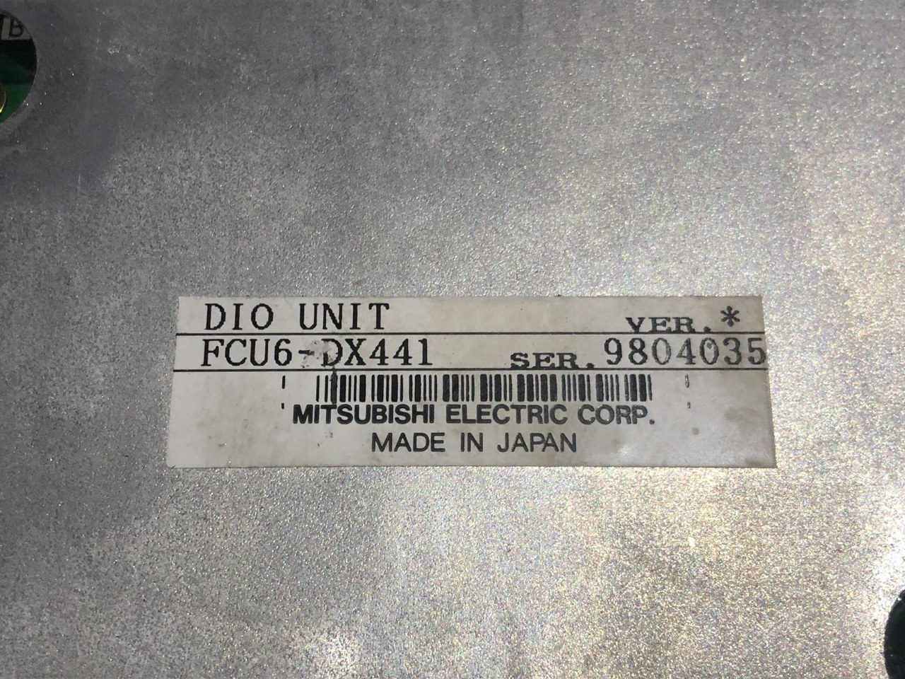 中古お買い得品・1山販売等 【DIOユニット】RX341 BN634A864G51 三菱/MITSUBISHI