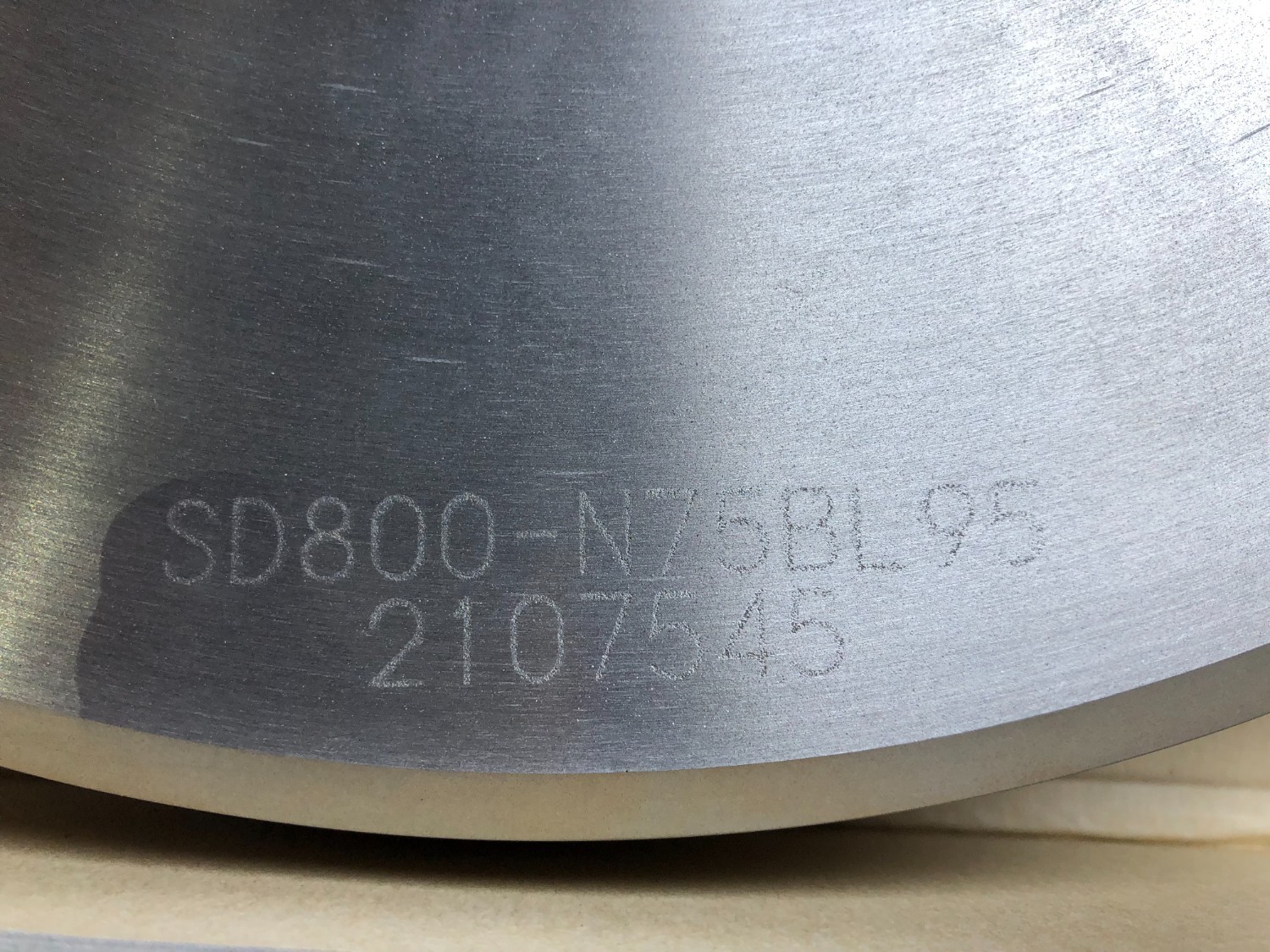 中古砥石（オイルストーン等） 【ダイヤモンドホイール】SD800-N75BL95 NIPPON DIAMOND