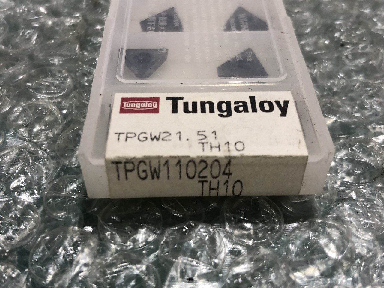 中古インサート（チップ） 【チップ】TPGW21.51 TH10 TPGW110204 TH10 タンガロイ/Tungaloy
