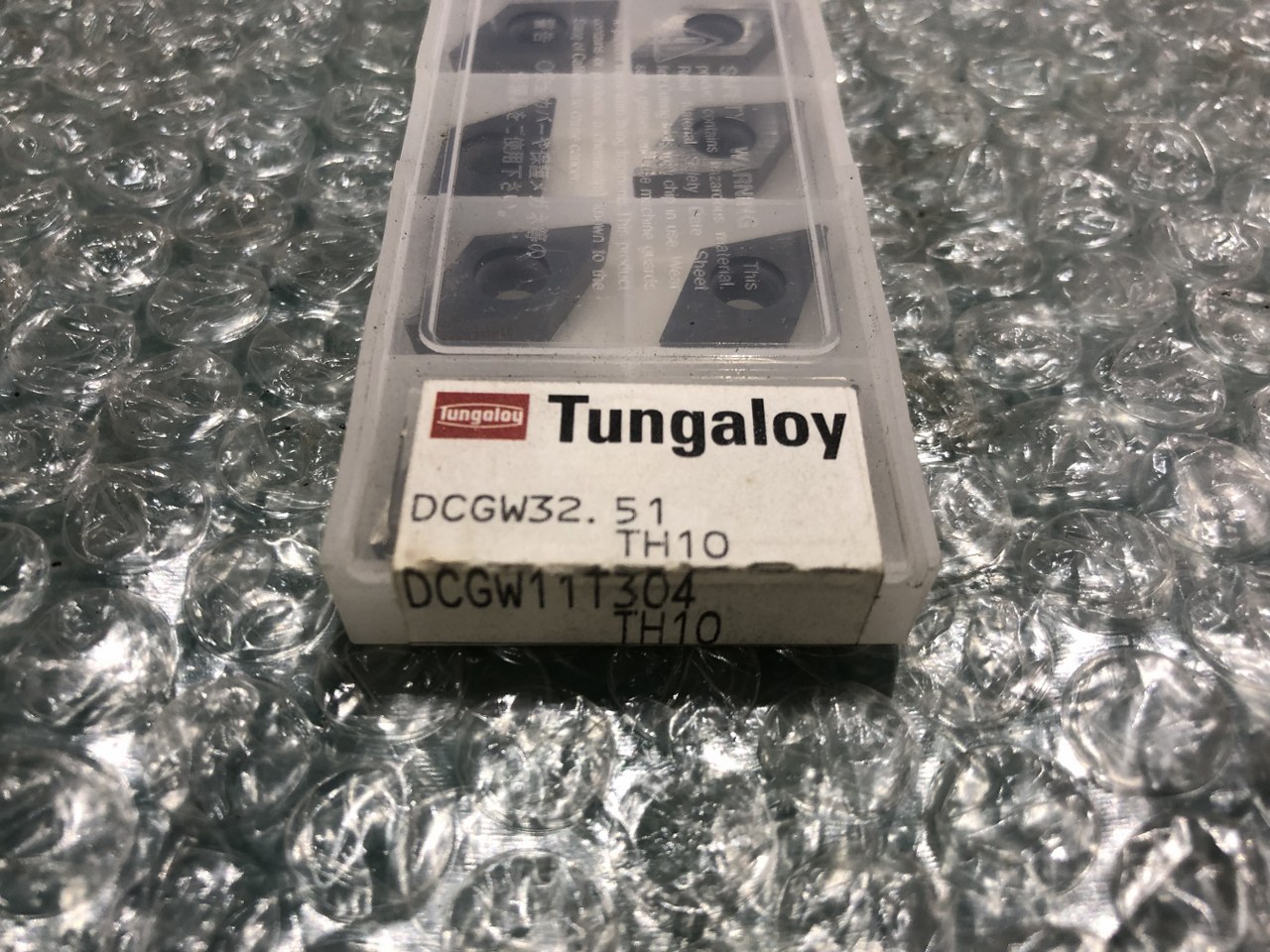 中古インサート（チップ） 【チップ】DCGW32.51 TH10  DCGW11T304 TH10 タンガロイ/Tungaloy