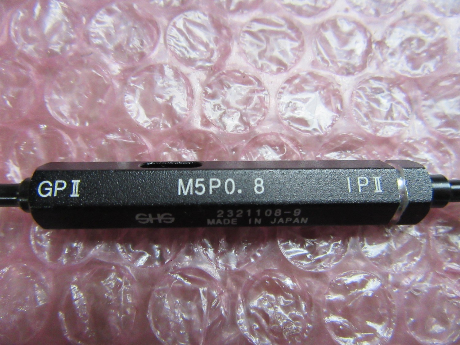 中古その他ゲージ 【ねじゲージ】M5 P0.8　 SHS