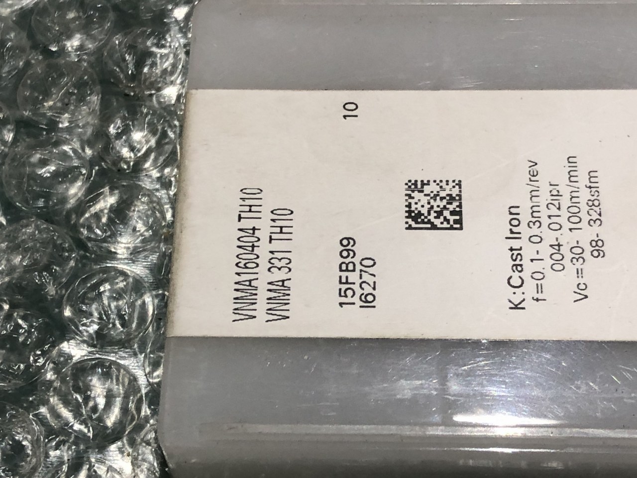 中古インサート（チップ） 【チップ】VNMA160404 TH10 VNMA331 TH10 タンガロイ/Tungaloy