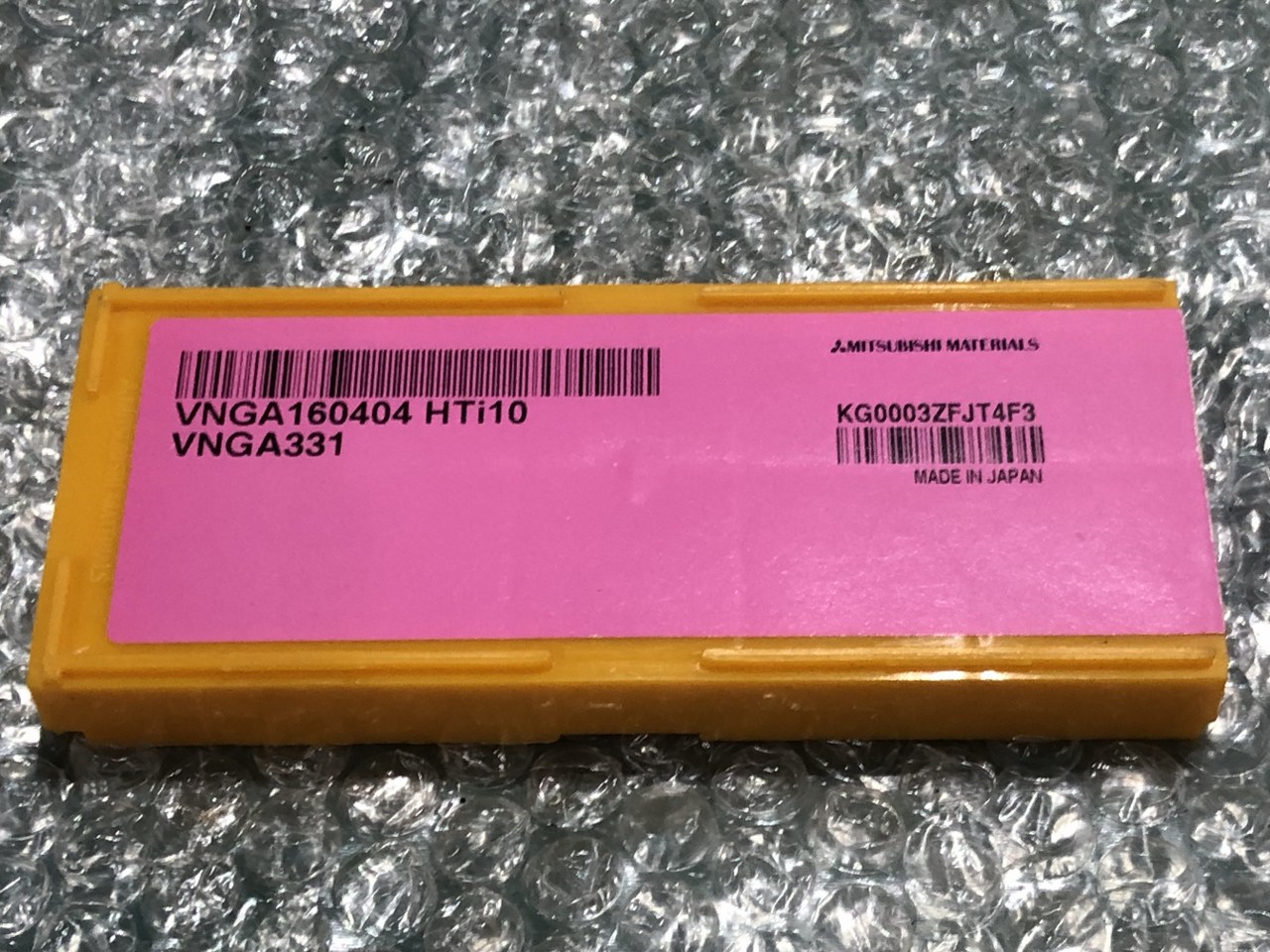 中古インサート（チップ） 【チップ】VNGA160404 VNGA331 HTi10 三菱/MITSUBISHI