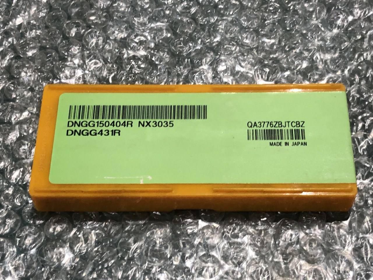 中古インサート（チップ） 【チップ】DNGG160404R DNGG431R NX3035 三菱マテリアル/Mitsubishi Materials