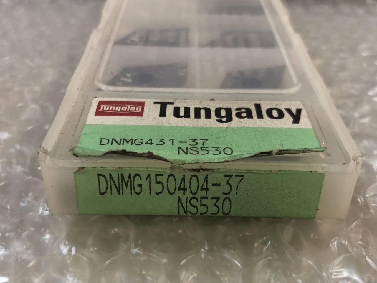 中古インサート（チップ） 【チップ】DNMG431-37 NS530 DNMG150404-37 NS530 タンガロイ/Tungaloy
