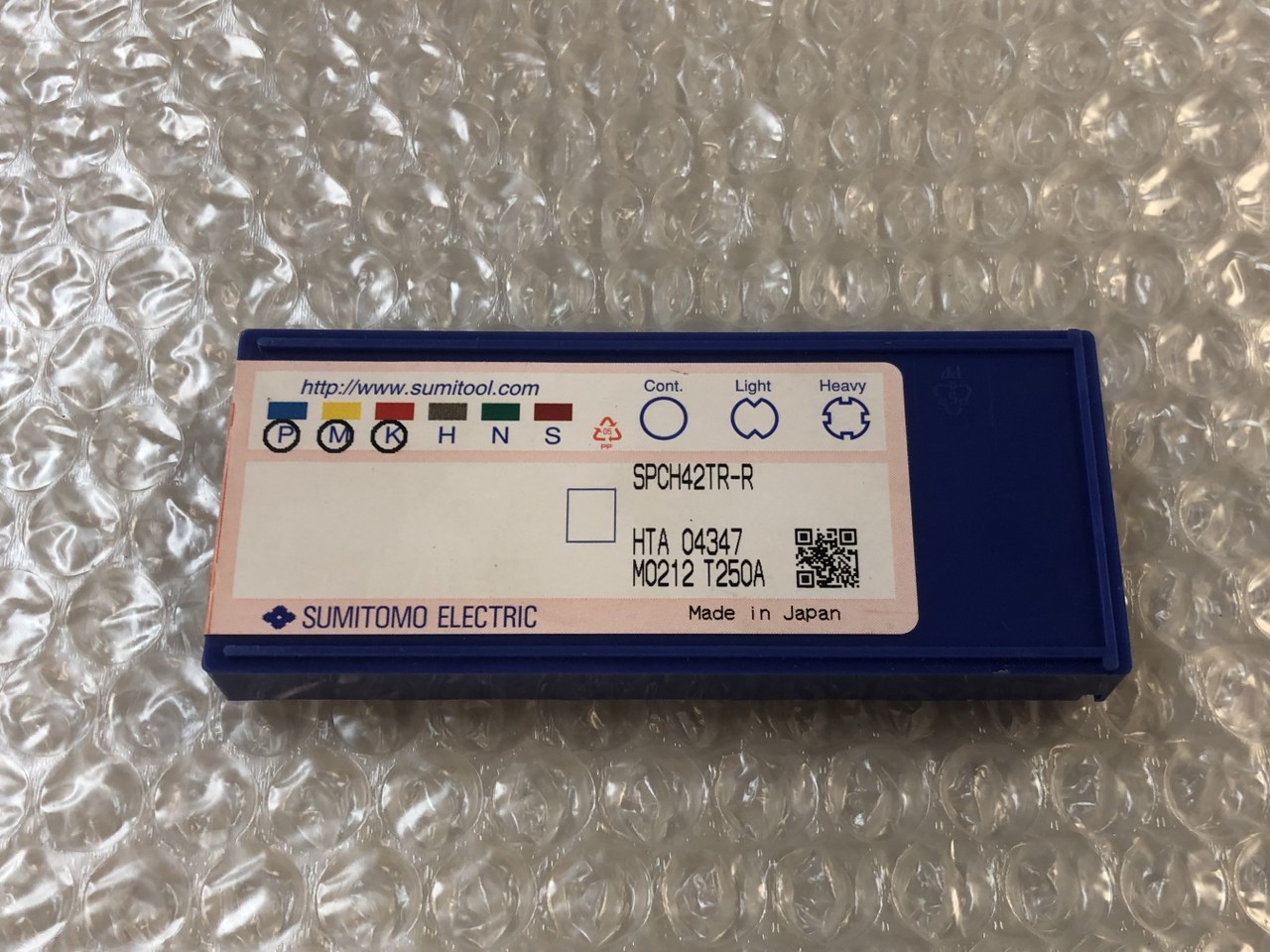 中古インサート（チップ） 【チップ】SPCH42TR-R T250A Sumitomo/住友