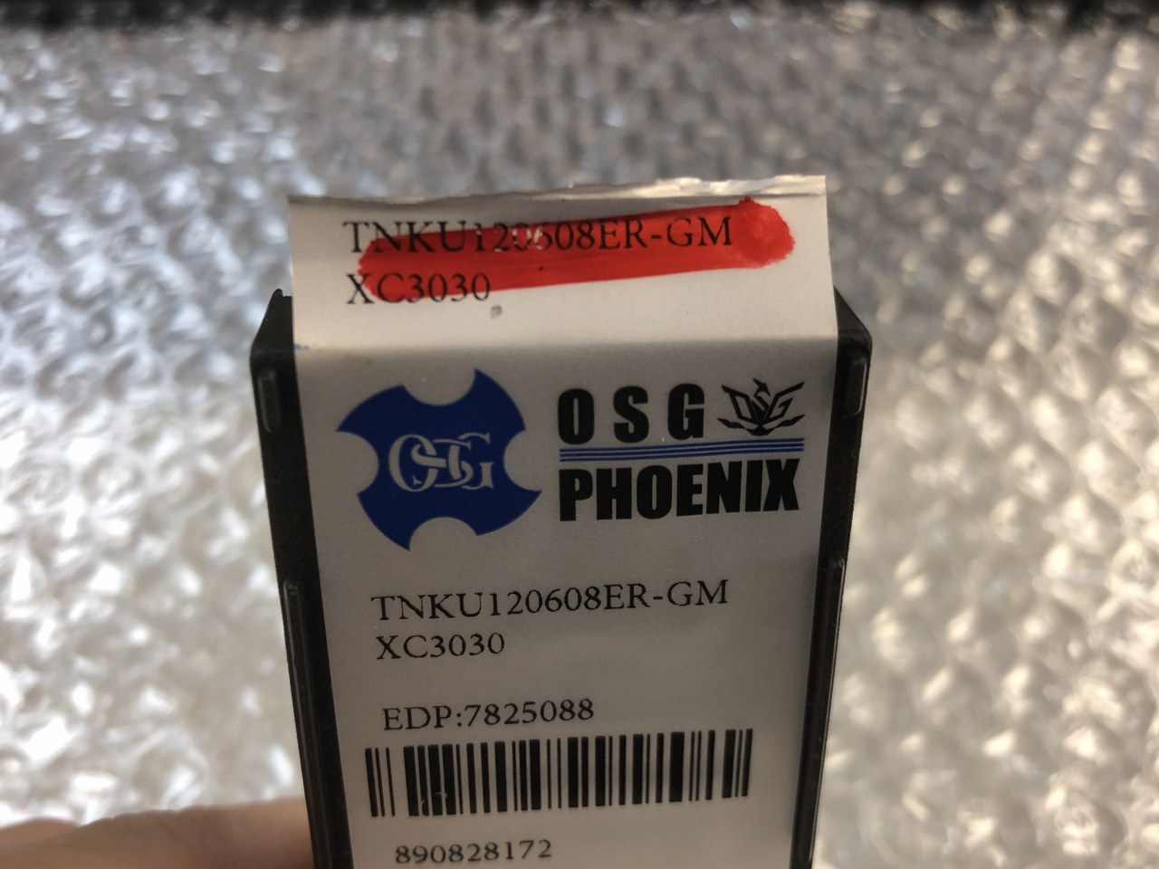 中古インサート（チップ） 【チップ】TNKU120608ER-GM XC3030 OSG オーエスジー