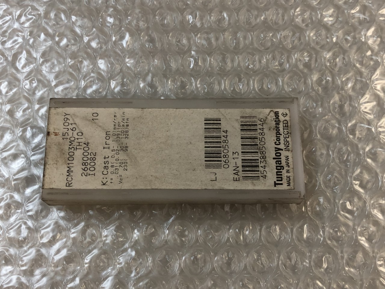 中古インサート（チップ） 【チップ】RCMM1003MO-61 TH10 タンガロイ/Tungaloy